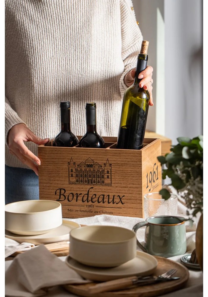 Drevený stojan na víno Balvi Bordeaux