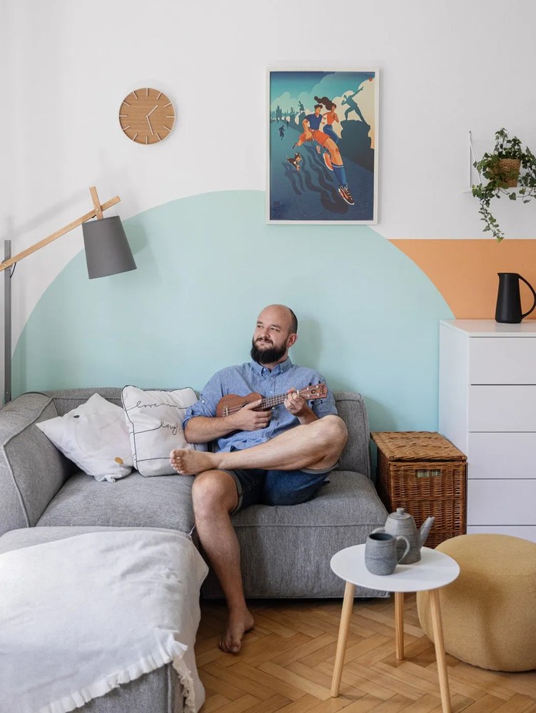 Nástenné hodiny YAMAZAKI RIn Claro, ⌀ 27 cm