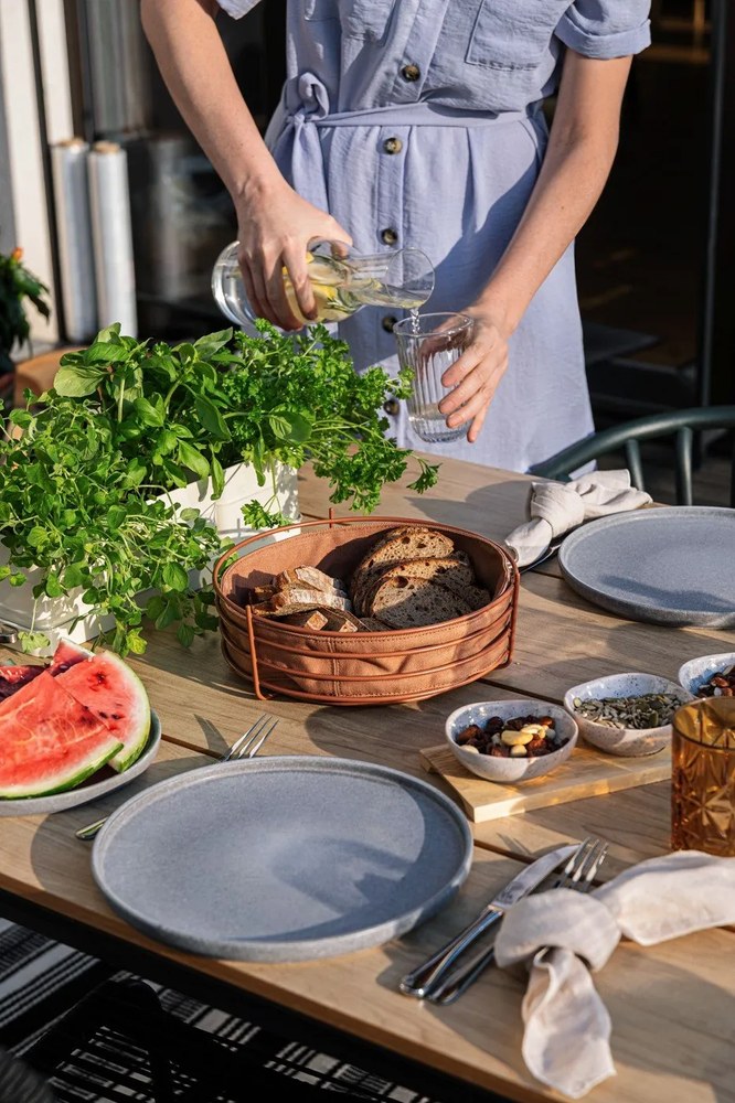 18-dielna súprava sivého kameninového riadu Bonami selection Malia