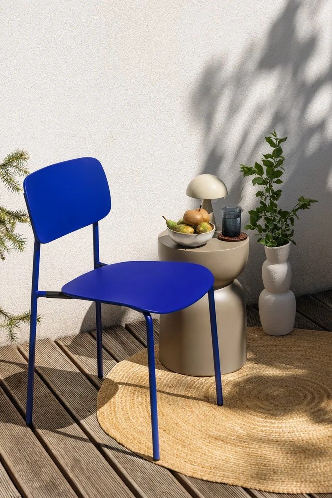 Betónový okrúhly záhradný stolík ø 32 cm Garbet – Kave Home