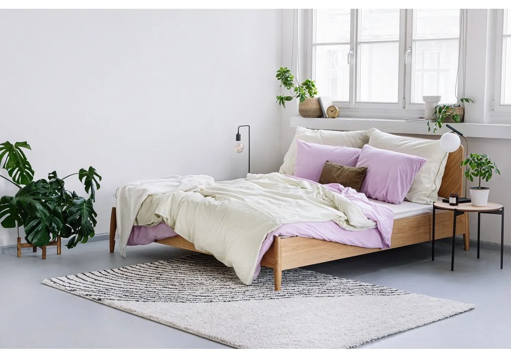 Biela kameninová váza Kähler Design Ombria, výška 20 cm