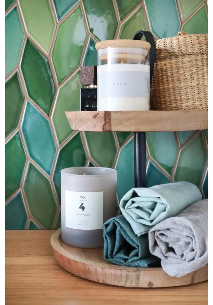 Vonná sviečka doba horenia 50 h No. 4 Lemon Verbena – ILLUME x Bloomingville