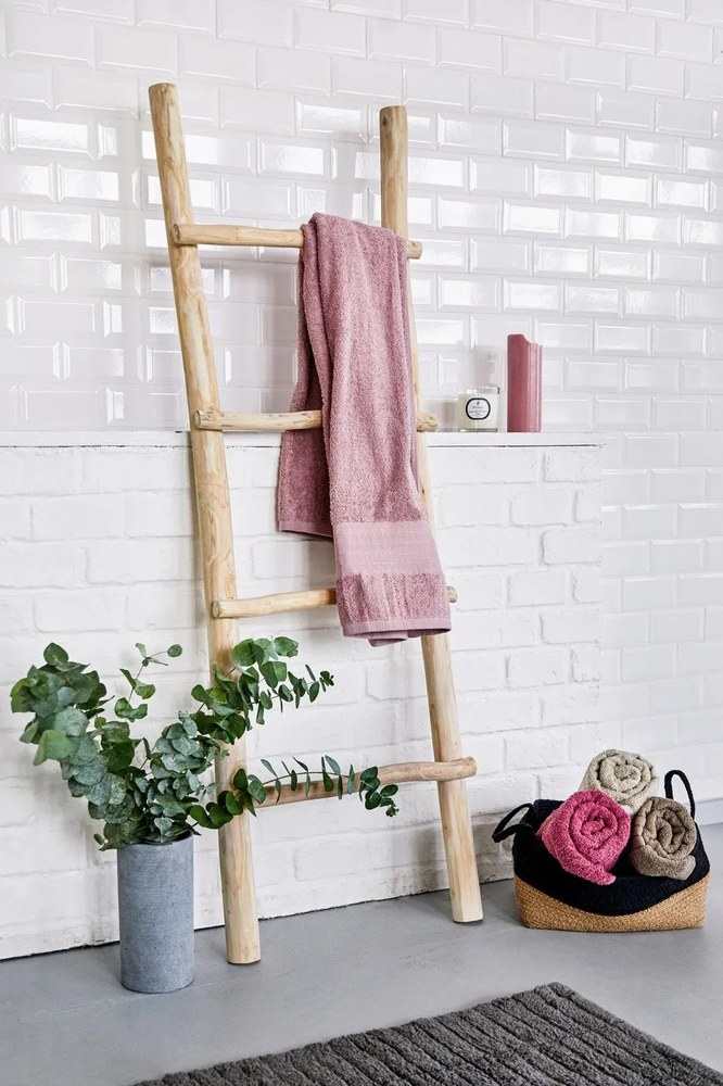 Sivá bavlnená kúpeľňová predložka Zone Tiles, 80 x 50 cm