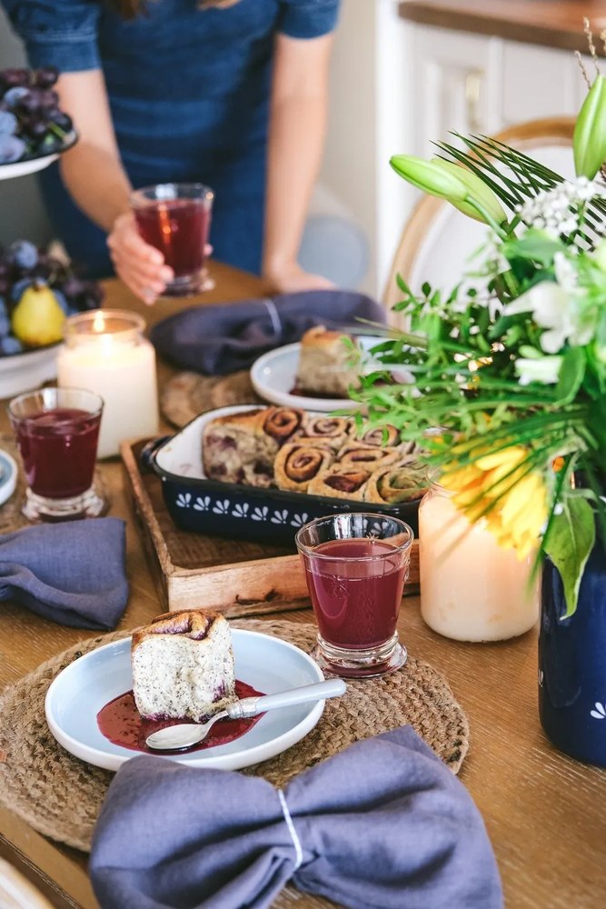 Modrý porcelánový tanier Maxwell &amp; Williams Tint, ø 20 cm