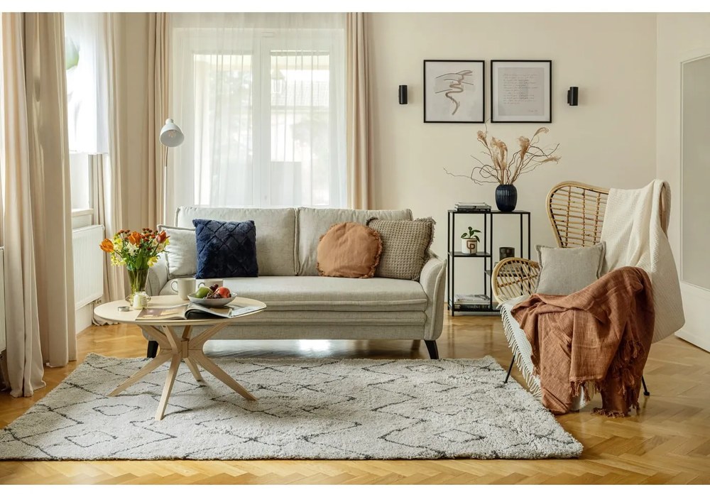Tmavomodrá kameninová váza Kähler Design Hammershoi, výška 20 cm