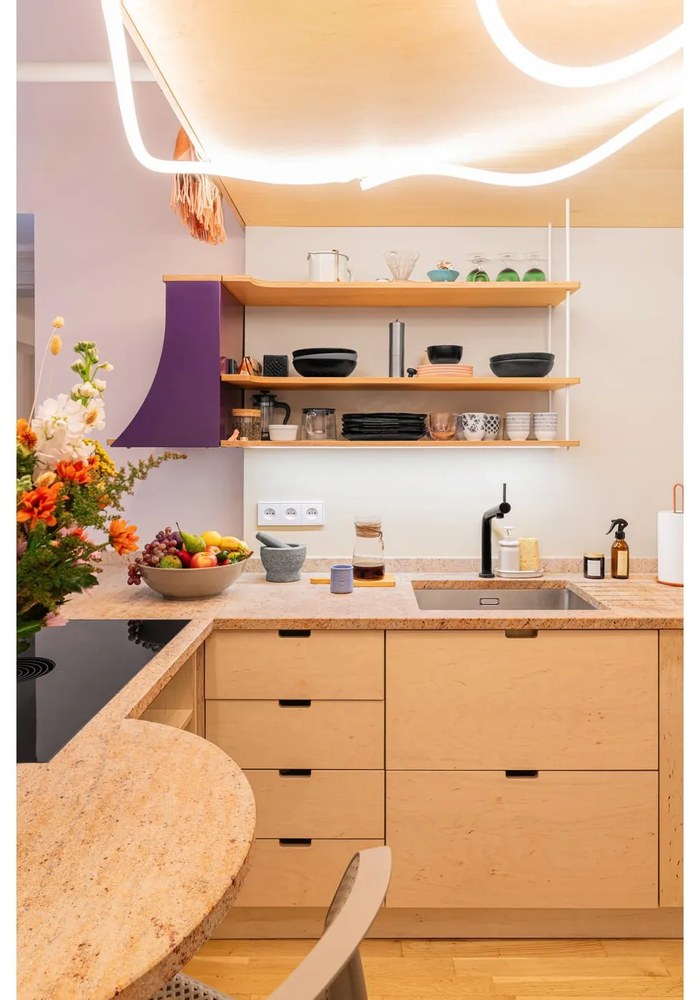 Čierna/fialová kameninová miska 1 l Gastro Black/Purple – Bitz