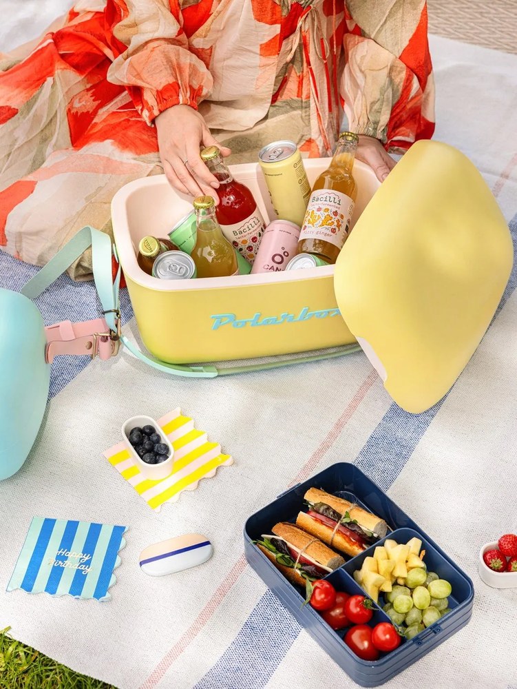 Veľký modrý desiatový set Mepal Nordic