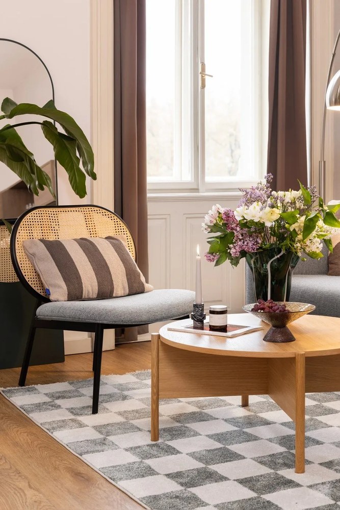 Zeleno-hnedá sklenená misa na ovocie ø 25 cm Bonbon – Hübsch