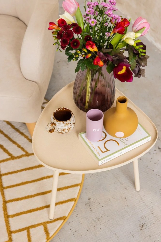 Béžové kreslo ušiak Noemye – Bonami Selection