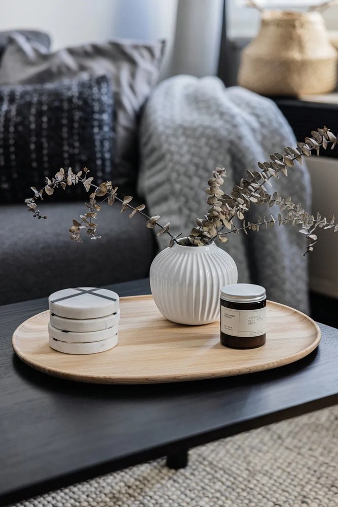 Čierny konferenčný stolík Teulat Atlas, 110 x 60 cm