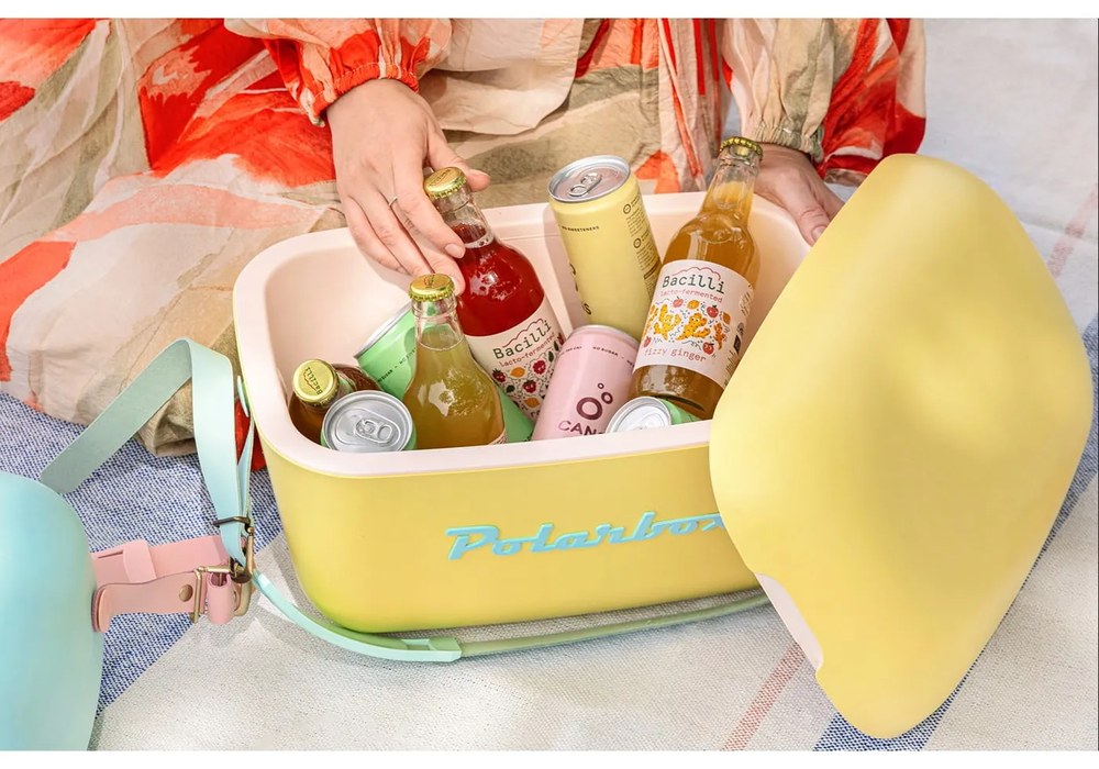 Žltý chladiaci box 12 l Pop – Polarbox