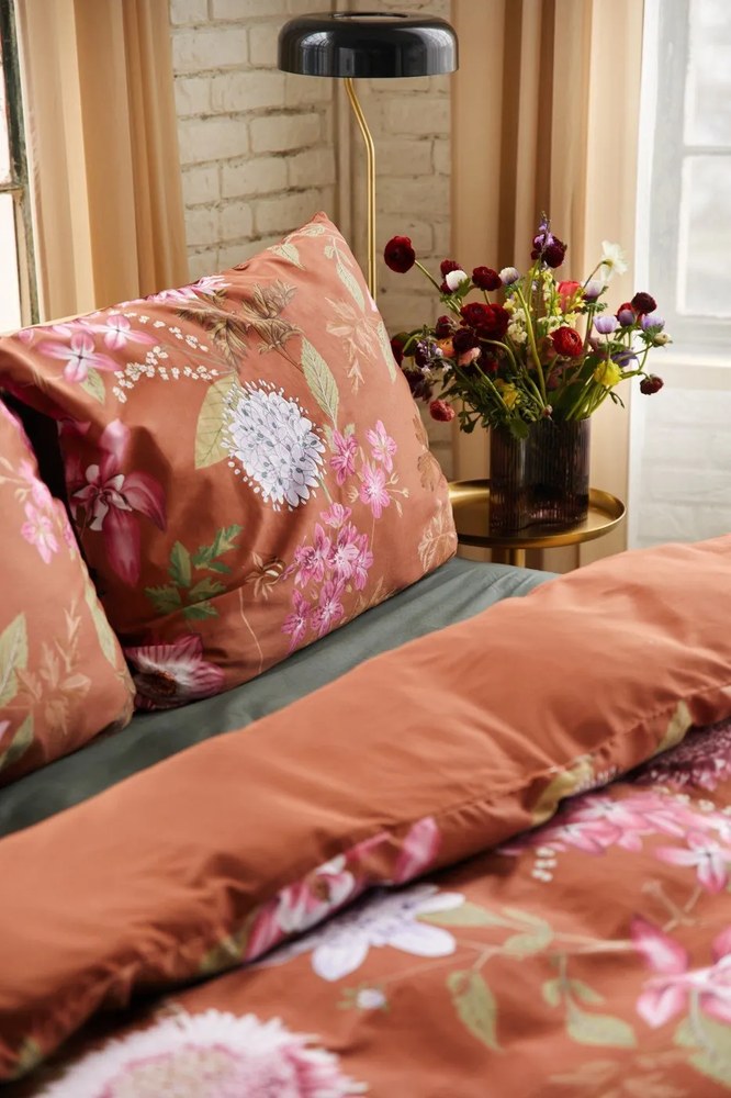 Tmavozelená elastická plachta z bavlneného saténu HIP, 180 x 200 cm