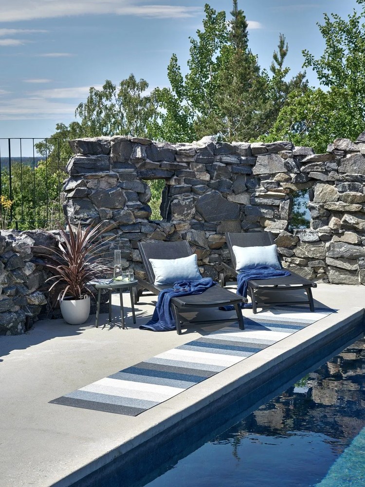 Vonkajší vankúš 38x58 cm Sunny Pale Turquoise – Pappelina