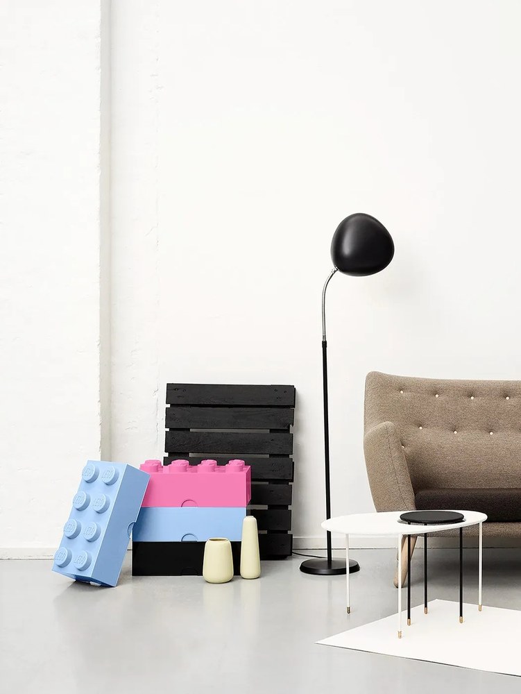 Svetloružový úložný box LEGO®