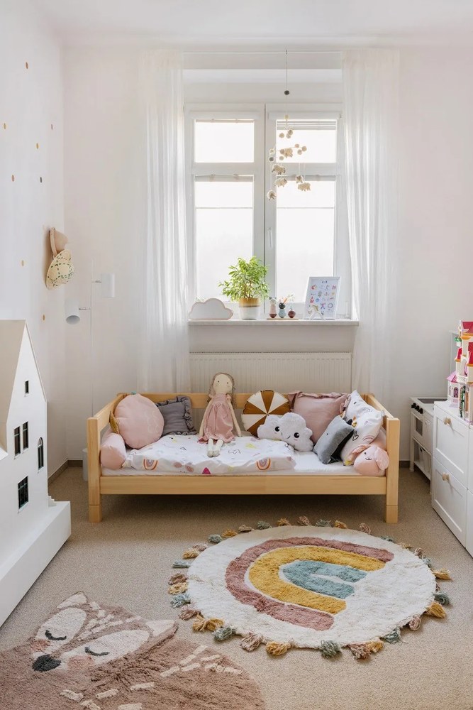 Ružová detská lampička Cloud - Candellux Lighting