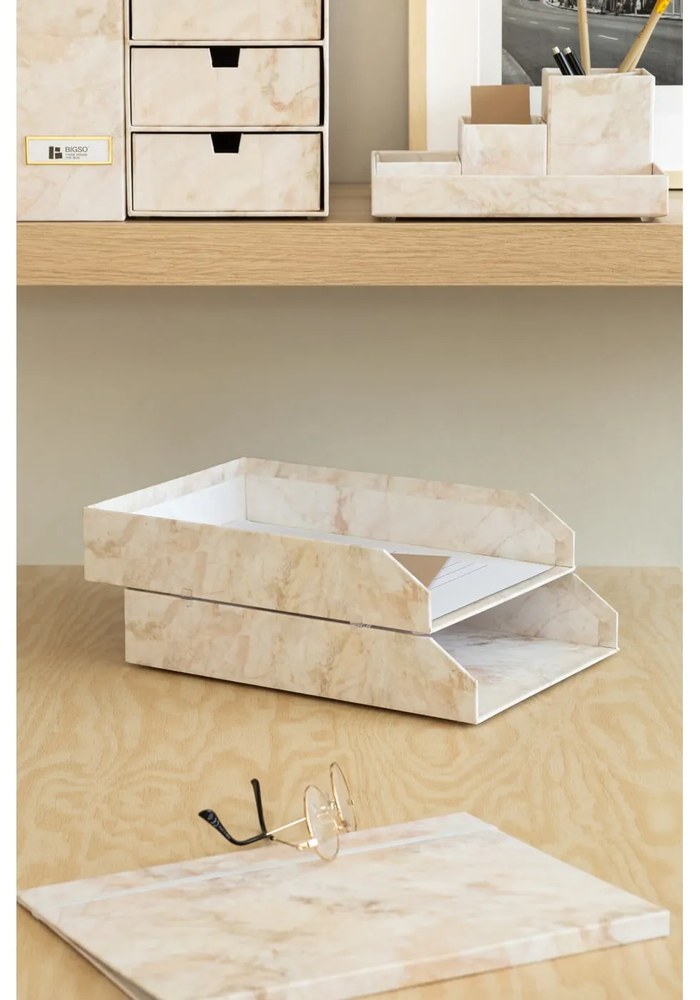 Kartónový organizér Viktoria Paper Laminate – Bigso