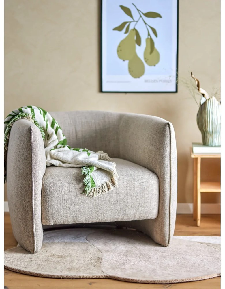 Svetlozelená váza z kameniny (výška 30 cm) Mahira – Bloomingville