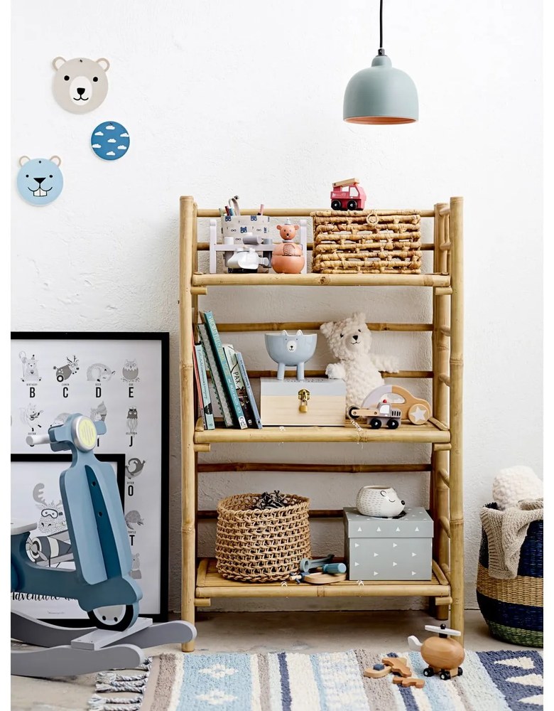 Súprava 3 nástenných dekorácií Bloomingville Mini Teddy Bear