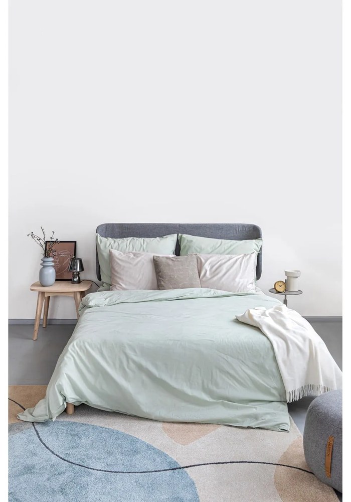 Biela kameninová váza Kähler Design Ombria, výška 20 cm