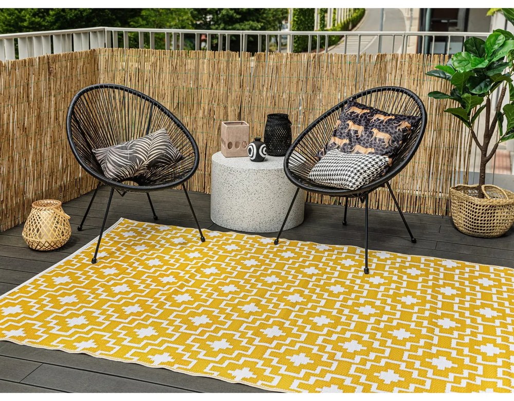 Čierne záhradné kreslo z umelého ratanu Bonami Selection Avocado