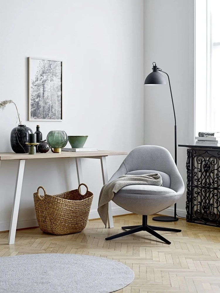 Zelená sklenená váza Bloomingville