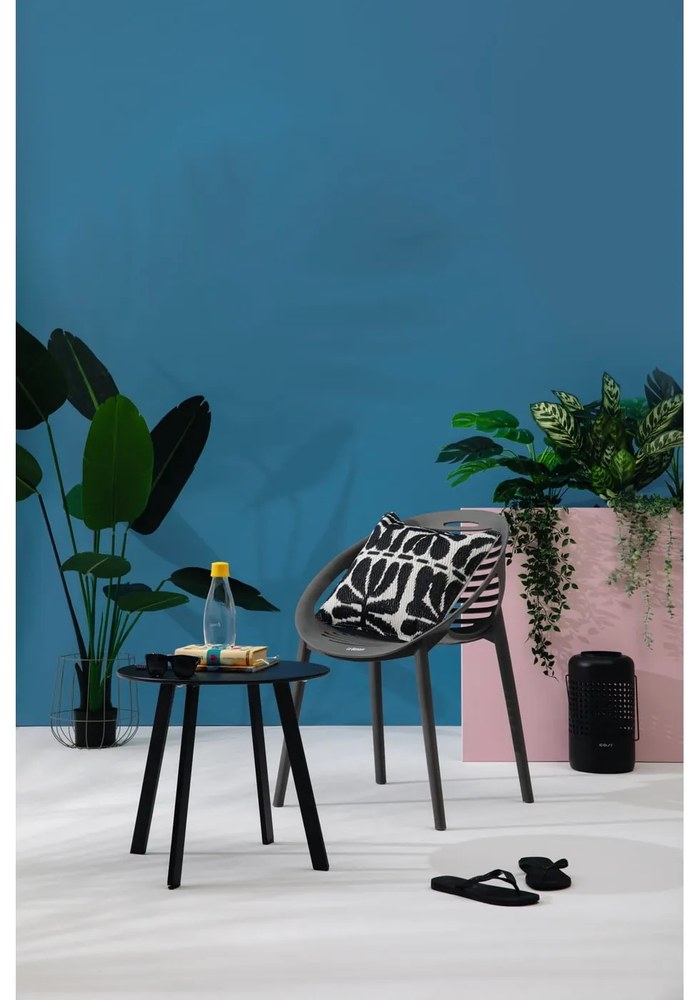 Čierne záhradné kreslo Bonami Essentials Joanna