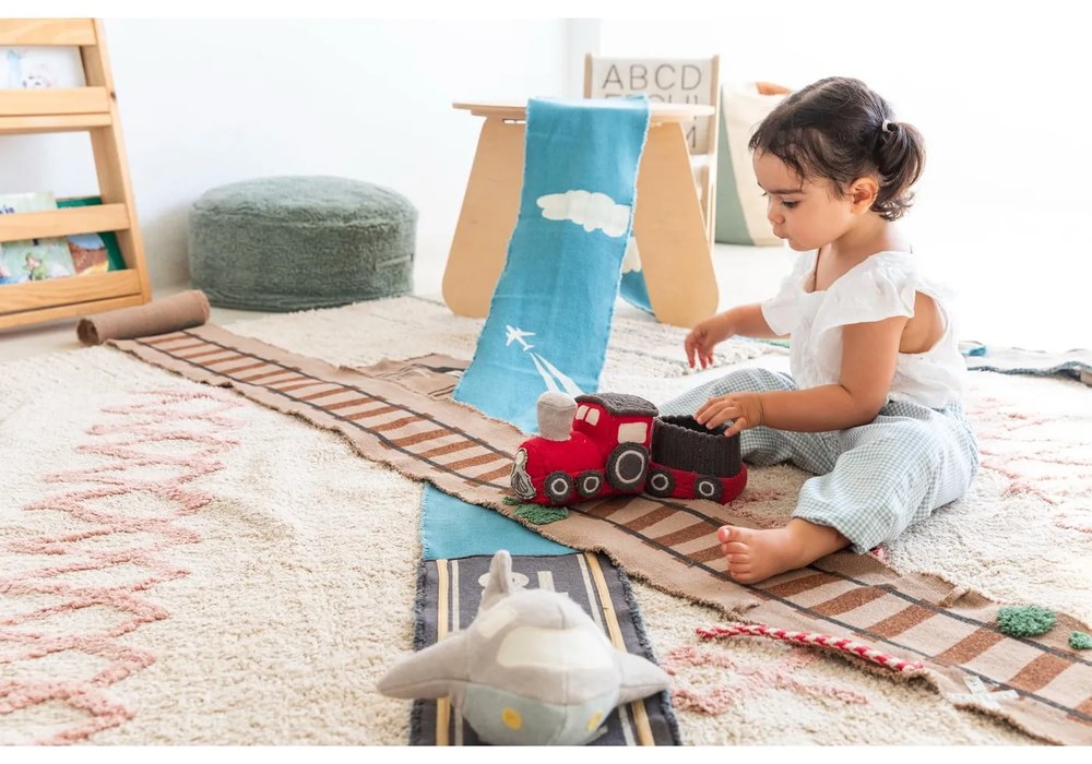 Detská dráha Ride &amp; Roll Airplane – Lorena Canals