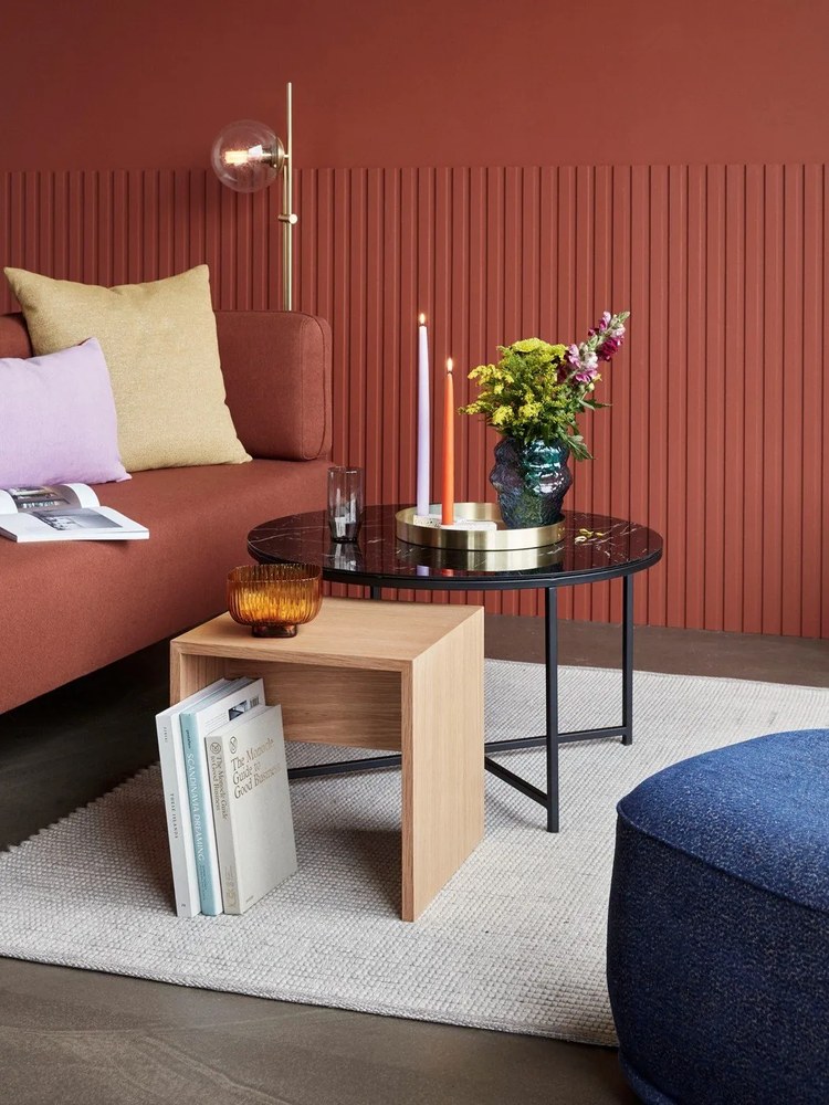 Béžový koberec Hübsch Poppy, 120 × 180 cm