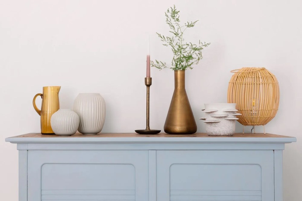 Ratanová stolová lampa Casa Selección