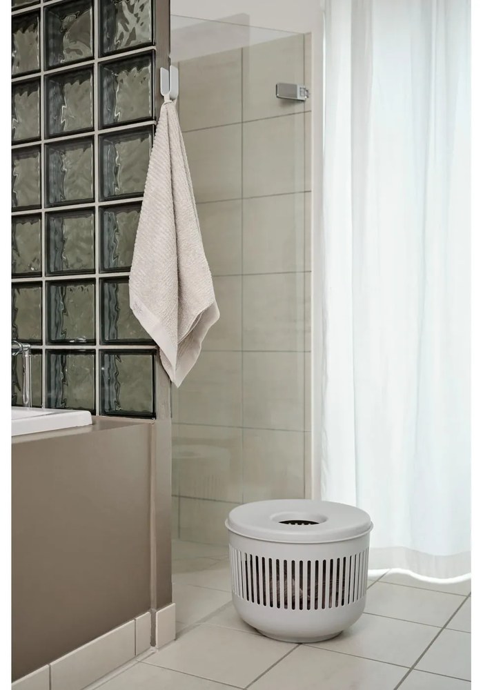 Svetlosivý nástenný kovový háčik Ume – Zone