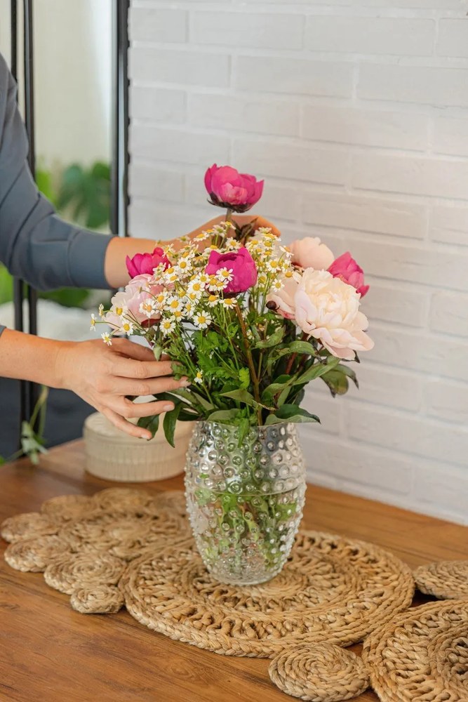 Jutový behúň na stôl Bloomingville