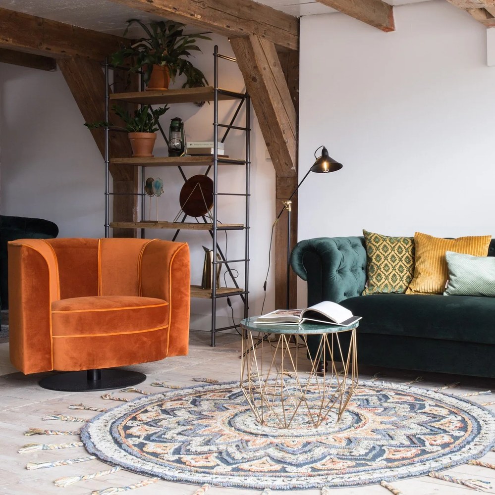 Knižnica Dutchbone Iron, výška 2 m