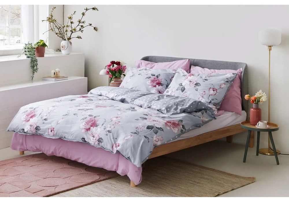 Súprava 3 miniatúrnych porcelánových váz Kähler Design Hammershøi Poppy