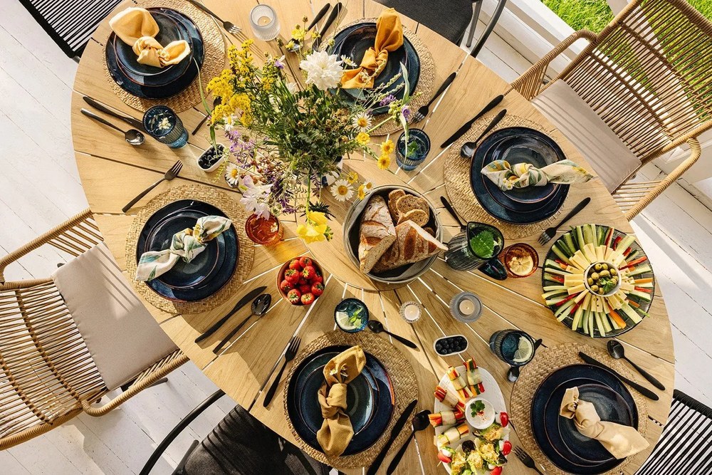 Modrý sklenený džbán Bitz Kusintha, 1,2 l