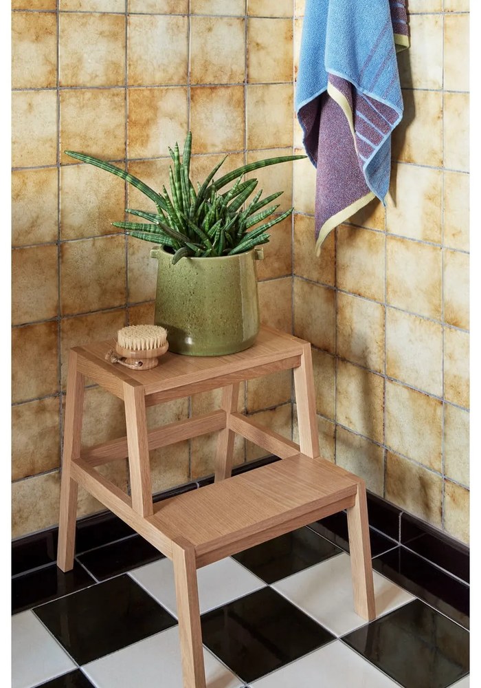 Súprava 2 zelených keramických kvetináčov Hübsch Herb