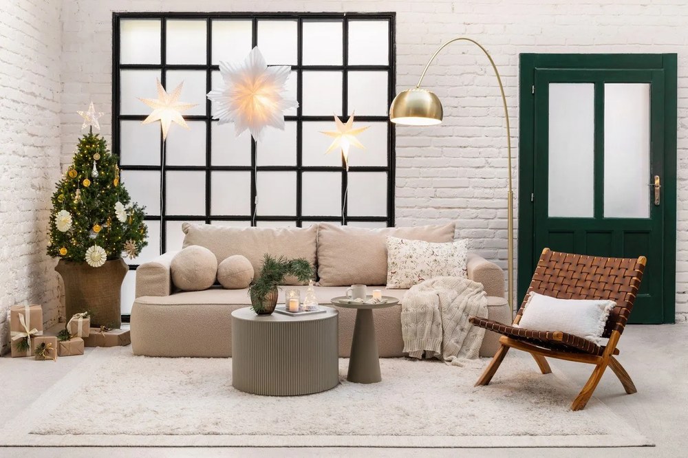 Obliečka na vankúš s vianočným motívom 40x60 cm – Linen Tales