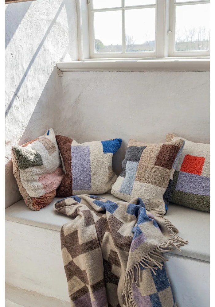 Obliečka na vankúš 50x50 cm Brick – Mette Ditmer Denmark