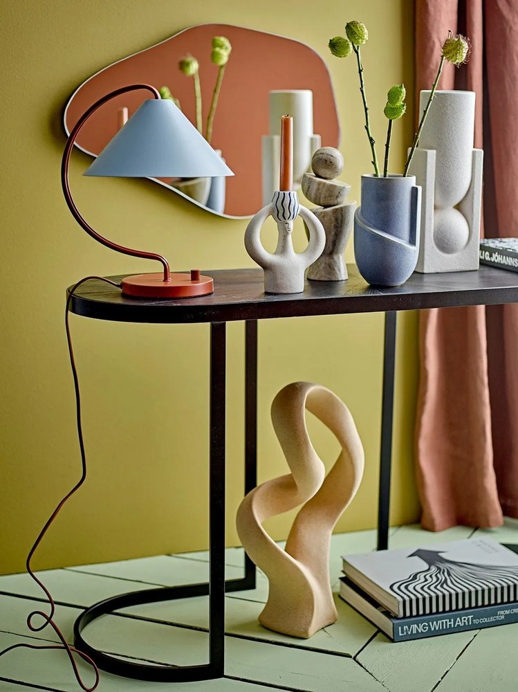 Čierny konzolový stolík 38,5x110 cm Carter – Bloomingville