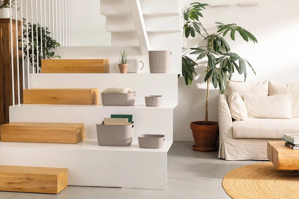 Úložný plastový košík 28x28x27 cm Softex – Curver