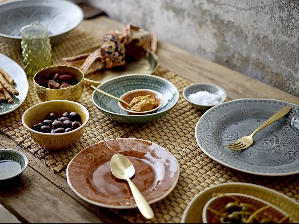 Antikoro príbor 4 ks v zlatej farbe – Bloomingville