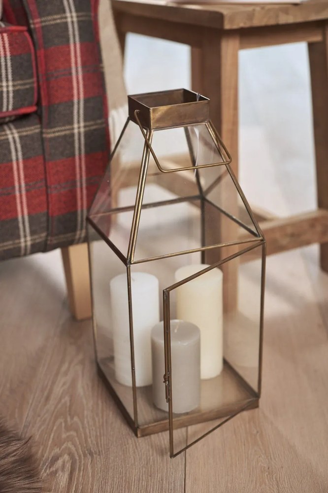 Smotanovobiela sviečka Rustic candles by Ego dekor Rust, doba horenia 58 h