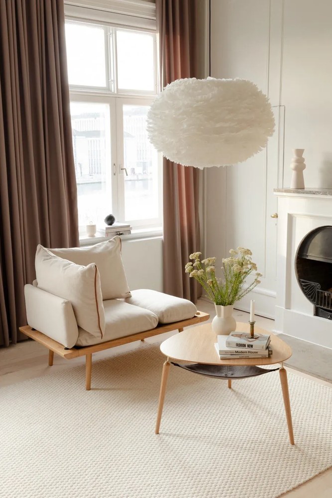 Konferenčný stolík v prírodnej farbe ø 80 cm Hang Out – UMAGE