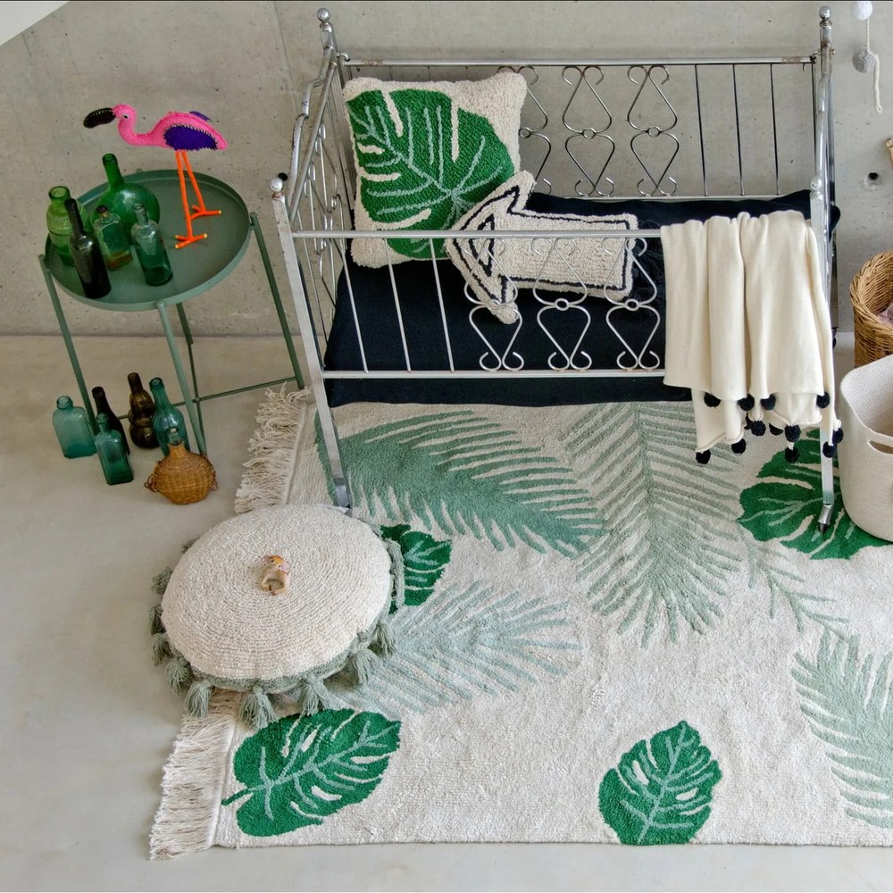 Detský vankúšik Monstera – Lorena Canals