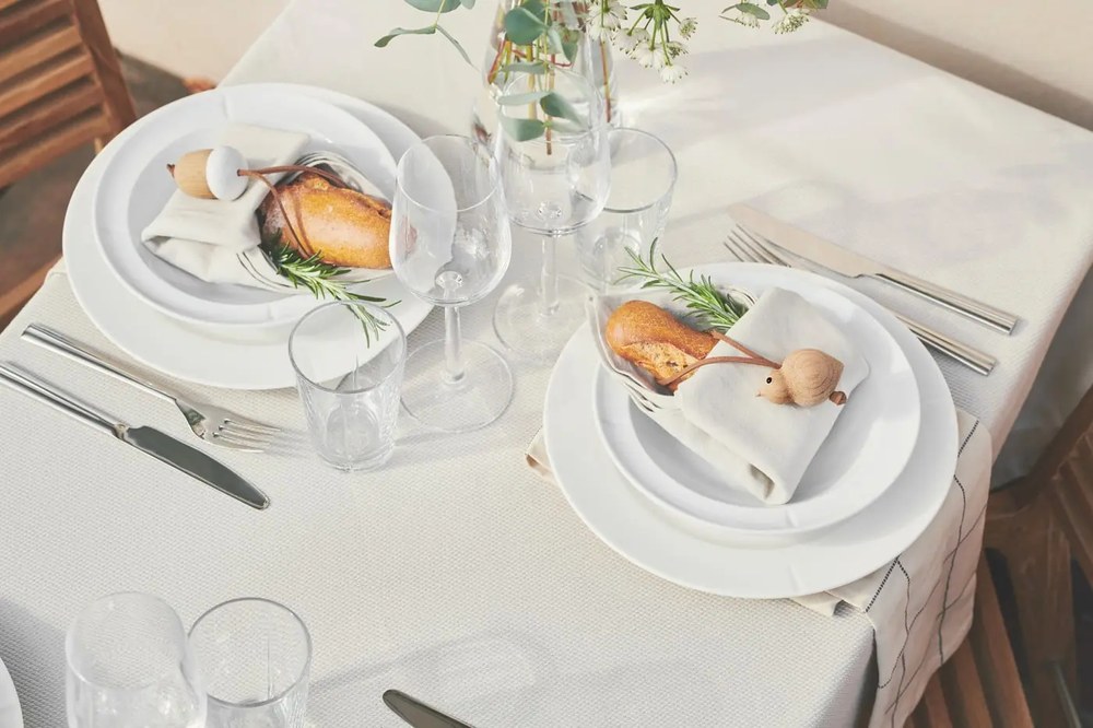 Drevená závesná vianočná dekorácia Kähler Design Nordic Tales