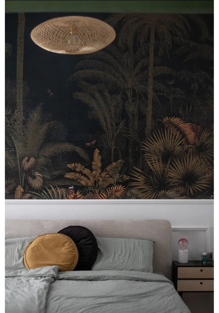 Béžová čalúnená dvojlôžková posteľ bez roštu 180x200 cm Mattis Cord – Meise Möbel