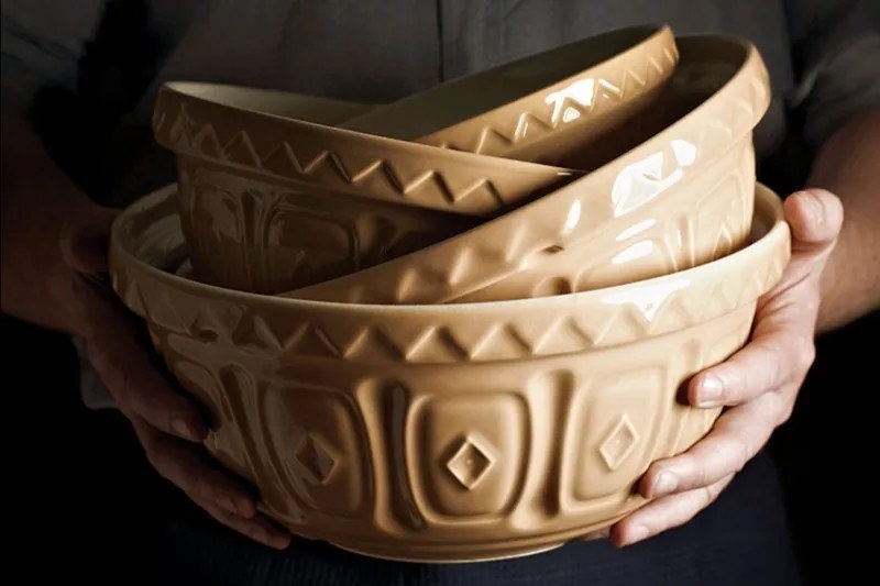 Béžová kameninová misa ø 21 cm Original Cane – Mason Cash