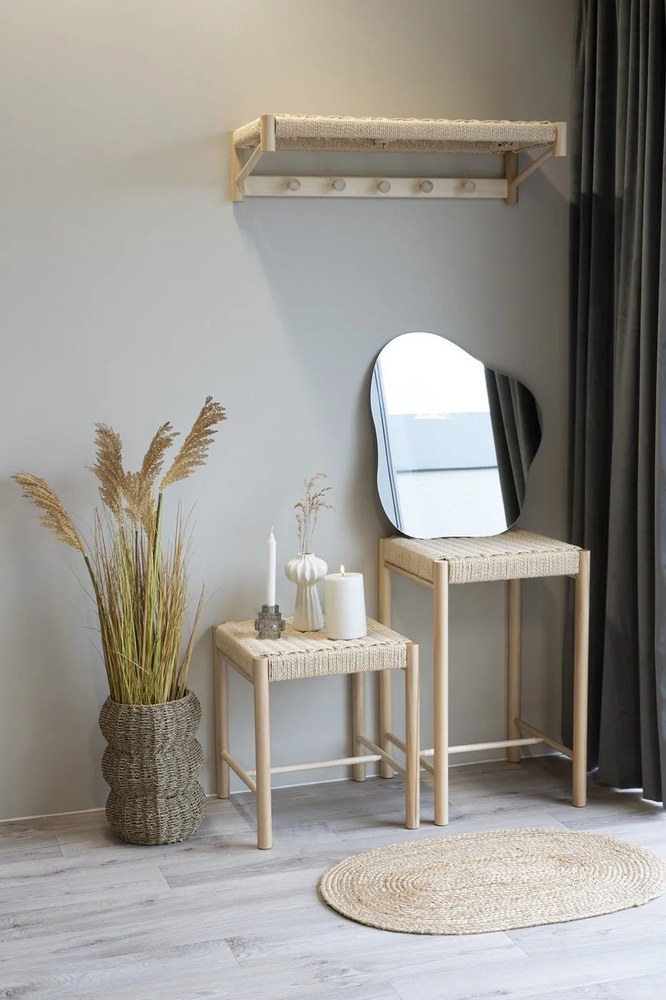 Stolička z topoľového dreva v prírodnej farbe Abano – House Nordic