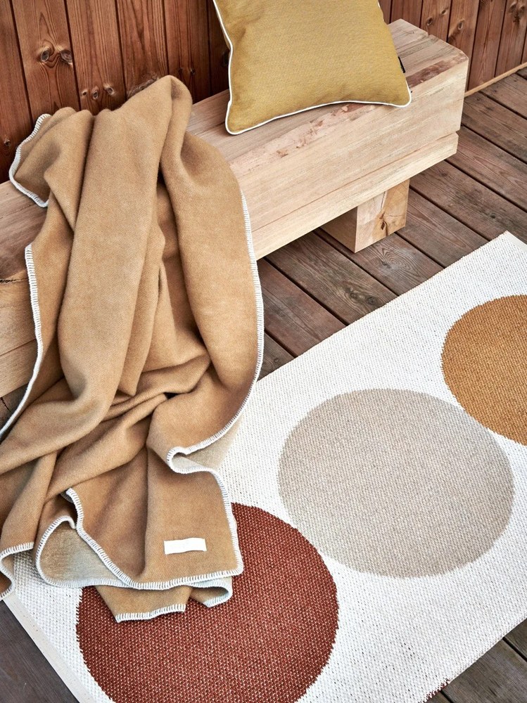 Vonkajší vankúš 44x44 cm Sunny Amber – Pappelina