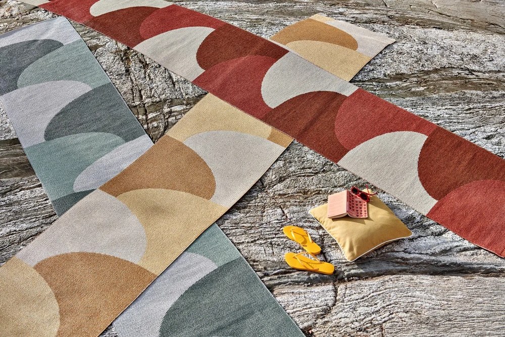 Vonkajší vankúš 44x44 cm Sunny Amber – Pappelina