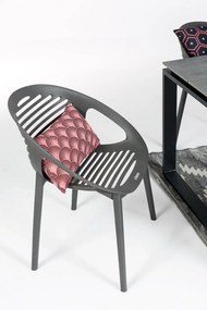 Sivý záhradný stôl pre 8 osôb Bonami Selection Strong, 210 x 100 cm